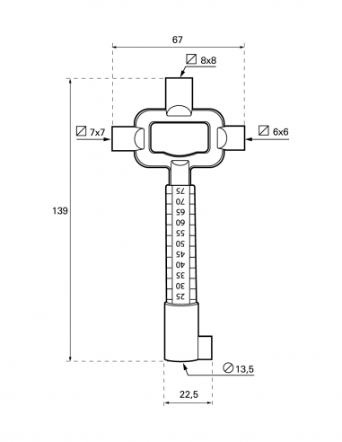 Chiave universale multifunzione femmina per serraturiere – THIRARD