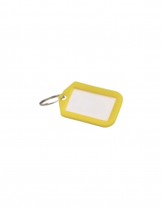Set di 5 portaetichette 50 x 29 mm, colore giallo – THIRARD