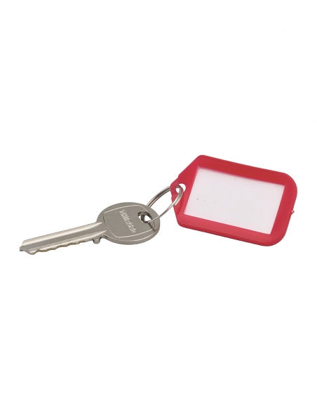 Vista aggiuntiva 1 di Set di 5 portaetichette 50 x 29 mm, colore rosso – THIRARD