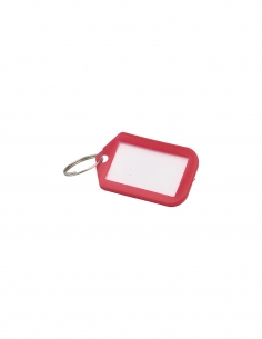 Set di 5 portaetichette 50 x 29 mm, colore rosso – THIRARD