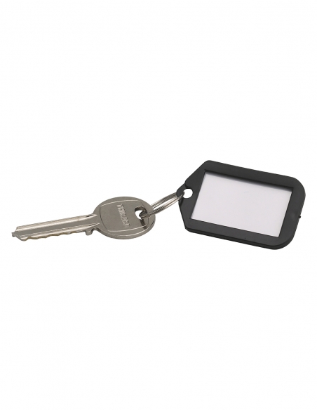 Vista aggiuntiva 1 di Set di 5 portaetichette 50 x 29 mm, colore nero – THIRARD