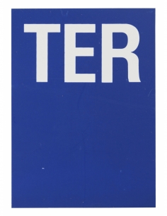 Targa segnaletica adesiva “TER” 65 x 90 mm – THIRARD