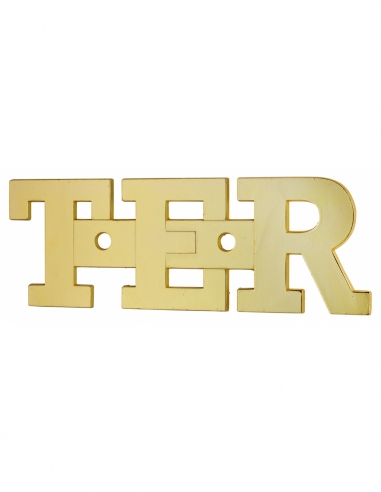 Lettere “TER”, altezza 51 mm, da avvitare – THIRARD