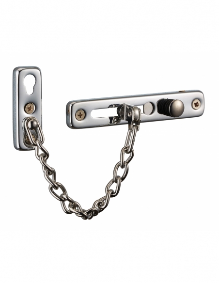 Limitatore di apertura per porta, catena in acciaio, cromato – THIRARD