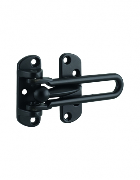 Limitatore di apertura per porta d’ingresso, fermo di arresto, 105 mm, nero – THIRARD