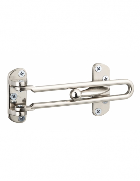 Limitatore di apertura per porta d’ingresso, fermo di arresto, 145 mm, nichelato – THIRARD