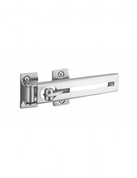 Limitatore di apertura per porta d’ingresso, fermo di arresto, 148 mm, inox – THIRARD