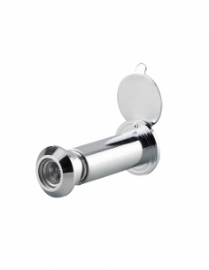 Spioncino ottico 170° in ottone cromato – THIRARD
