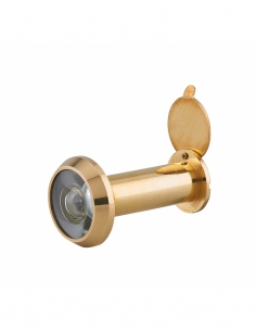 Spioncino ottico 160° in ottone lucido, resistenza al fuoco 40 minuti – THIRARD