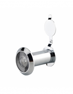 Spioncino ottico 200° in ottone cromato – THIRARD
