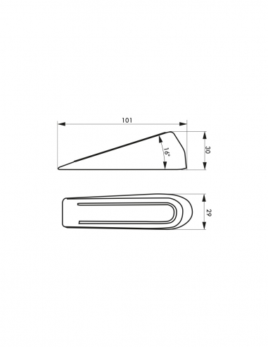 Fermaporta, marrone – THIRARD
