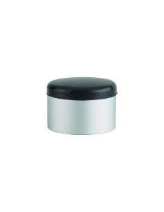 Fermaporta da pavimento Ø 40 mm, altezza 29 mm, grigio – THIRARD