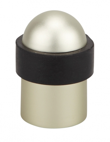 Fermaporta da avvitare, fissaggio a pavimento, alluminio, Ø38 x 34,5 mm, cromato – THIRARD