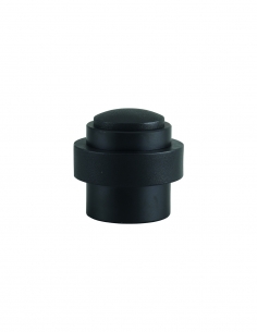 Fermaporta da pavimento Ø 30 mm, altezza 34,5 mm, nero – THIRARD