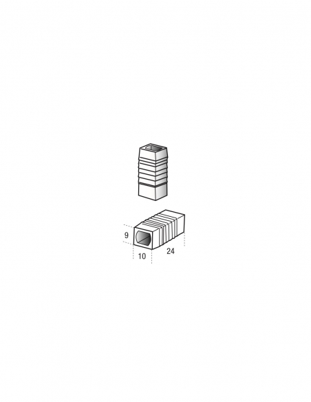Guida asta per cremonese, x2, 0-6180-00-0-0 – FERCO by THIRARD