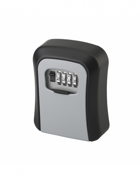 Cassetta portachiavi a combinazione 4 cifre, 40x94 mm, acciaio, nero – THIRARD