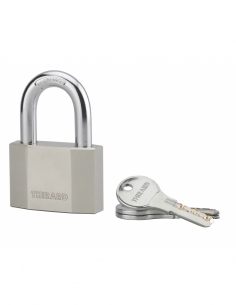 Lucchetto a chiave Octo, in acciaio, per cantiere, arco in acciaio, 60 mm, 3 chiavi – THIRARD