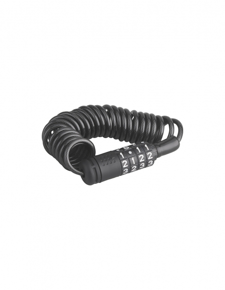 Antifurto a cavo Ø 4 mm, lunghezza 1,50 m, combinazione modificabile – THIRARD