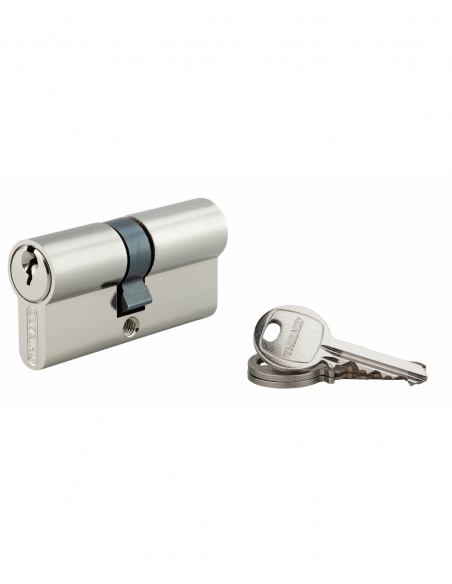 Cilindro europeo SA 30 x 35 mm nichelato, 3 chiavi – THIRARD