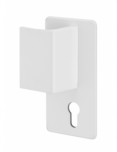 Maniglia Beluga per porta d’appartamento, sinistra, bianca – THIRARD
