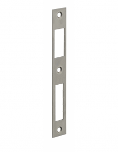 Incontro piatto in acciaio inox per cassa ridotta, 160 x 22 x 1,5 mm – THIRARD
