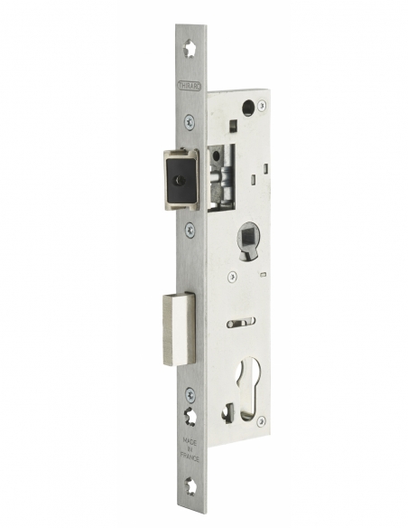 Corpo serratura a cilindro per porta d’ingresso, asse 30 mm, interasse 70 mm - THIRARD