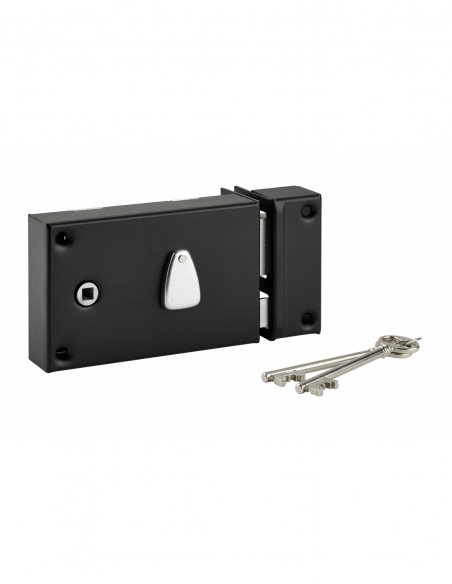Serratura a 6 leve, con quadro maniglia, 140 x 88 mm, destra – THIRARD