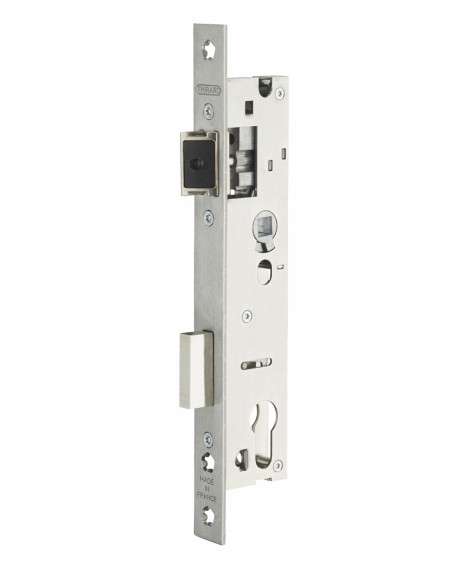 Cassa serratura, asse 26 mm, per cilindro europeo, L 41 mm, interasse 92 mm, senza incontro – THIRARD