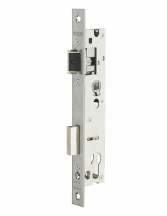 Cassa serratura, asse 21 mm, per cilindro europeo, L 36 mm, interasse 92 mm, senza incontro – THIRARD