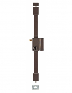 Cassa serratura BELUGA CP, marrone, a tirante, 75 x 130 mm, destra – THIRARD