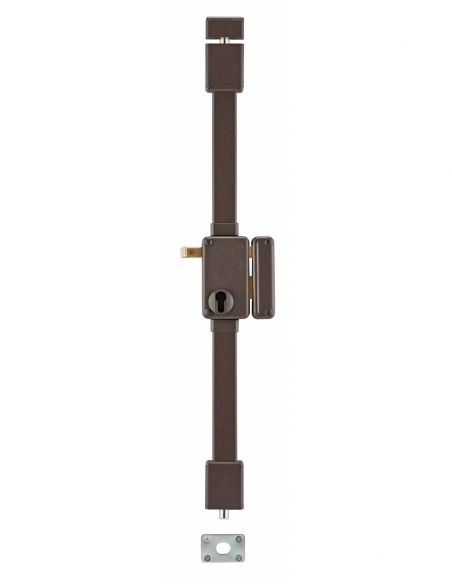 Cassa serratura BELUGA CP, marrone, a tirante, 75 x 130 mm, destra – THIRARD