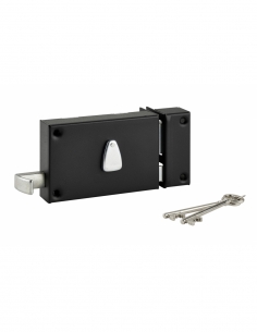 Serratura a 6 leve, a tirante, 140 x 88 mm, destra – THIRARD