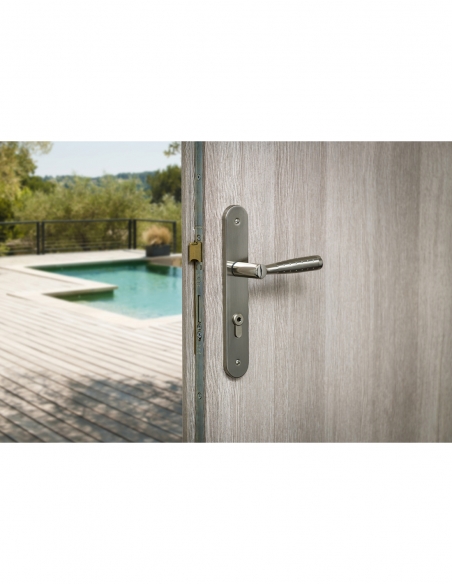 Serratura multipunto da incasso 3 punti NF QC TRIMAX A2P* con perni rettangolari, senza riscontri né cilindro - THIRARD