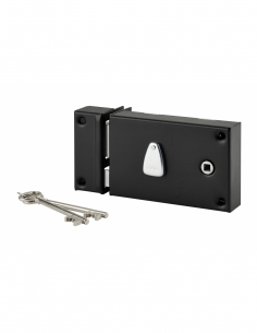 Serratura a 6 leve, con quadro maniglia, 140 x 88 mm, sinistra – THIRARD