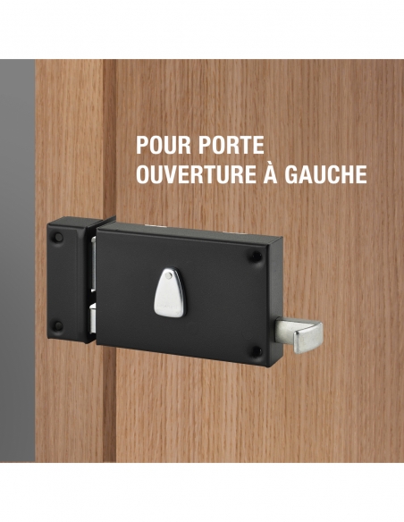 Vista aggiuntiva 3 di Serratura a 6 leve, a tirante, 140 x 88 mm, sinistra – THIRARD