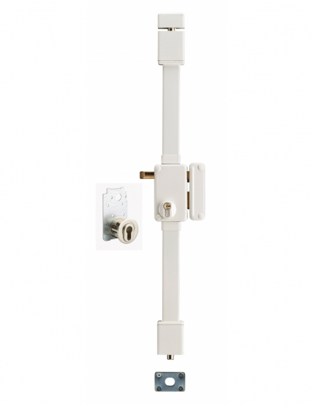 Serratura Beluga A2P* 3 punti destra Transit2 30x65 mm bianco – THIRARD