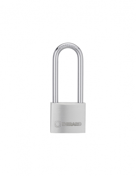 Vista aggiuntiva 5 di Lucchetto TYPE 1 in alluminio 40 mm arco semialto 2 chiavi – THIRARD