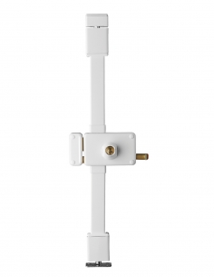 Serratura HORGA, bianca, CR Transit 2, a tirante, 140 x 88 mm, sinistra, 4 chiavi – THIRARD