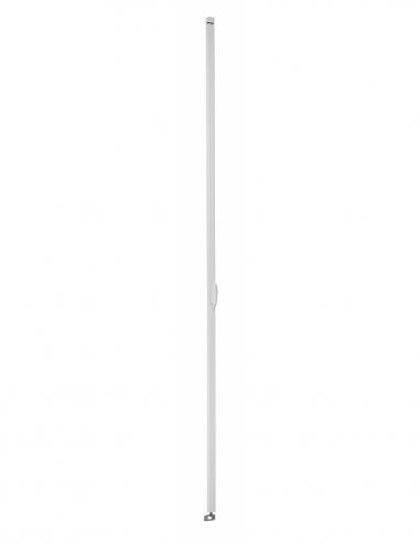 Cremonese a leva per porta e finestra, 2 punti, altezza 3000 mm, bianca – THIRARD