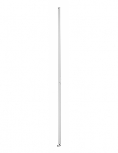 Cremonese a leva per porta e finestra, 2 punti, altezza 2300 mm, bianca – THIRARD