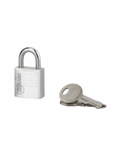 Lucchetto a chiave Tipo 1 per bagagli 20 mm, alluminio, 2 chiavi – THIRARD