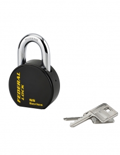Lucchetto a chiave Fédéral Lock 720 UNIKEY (acquistane più pezzi, apribili con la stessa chiave), 63,5 mm, 2 chiavi - THIRARD