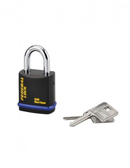 Lucchetto a chiave Fédéral Lock 710 UNIKEY (acquistane più pezzi, apribili con la stessa chiave), 50 mm, 2 chiavi - THIRARD