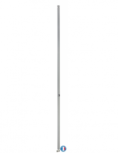 Cremonese a cilindro per porte e finestre, 2 punti, altezza 3000 mm, argentata - THIRARD