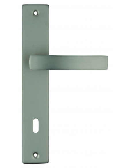 Set maniglie HEMERA E215 con foro chiave, nichel satinato – THIRARD