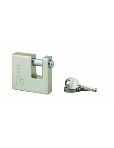 RECT LUCCHETTO IN OTTONE 60 ACCIAIO SH