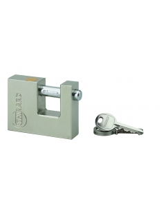 RECT LUCCHETTO IN OTTONE 70 ACCIAIO SH