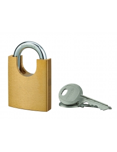LUCCHETTO OTTONE 50 ACCIAIO SH PROT