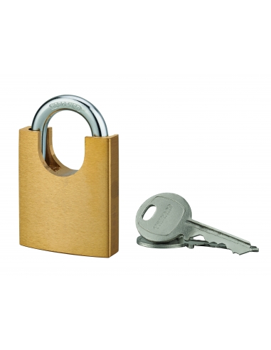 LUCCHETTO OTTONE 50 ACCIAIO SH PROT