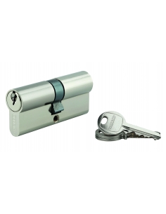 Cilindro europeo SA UNIKEY 30x45 mm nichelato con 3 chiavi THIRARD